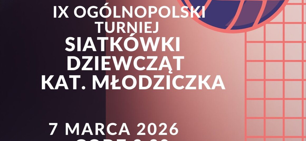 Zgierz stolicą młodzieżowej siatkówki! Ruszają zapisy do IX edycji turnieju ZG(jeż) CUP 2026