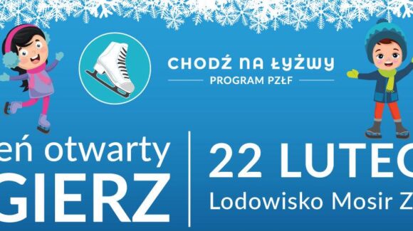 Łyżwiarska magia zawita do Zgierza! Dzień otwarty programu „Chodź na Łyżwy” już 22 lutego